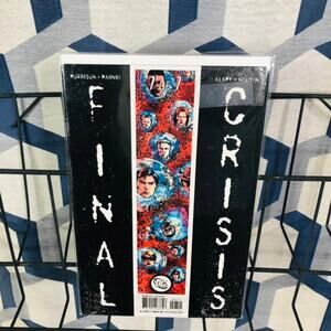 Final‎ Crisis #7 (2009) 1st Calvin Ellis Black Superman ( Doug Mahnke cover)